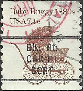 # 1902a USED PRE-CANS. BABY BUGGY
