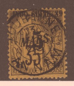 Indochina, Scott #1, Used, Tourane SOTN