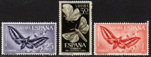 Spanish Sahara Sc #142-144 Mint no gum