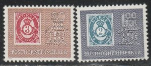 Norway #584-585 MNH Full Set of 2