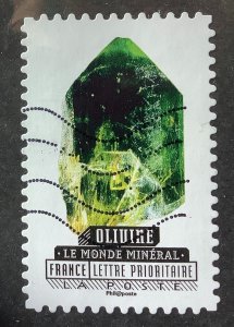 France 2016 Scott 4950 used -  Mineral world, Olivine