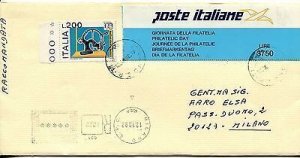 Philately Day - The cover of the carnet used for postal fraud