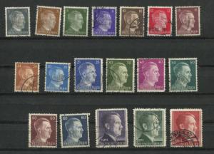 Germany 1941-2 Accumulation Used A.Hitler