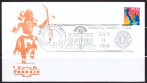 F2163   UNITED STATES   Cover # 2599      77th Lions International Convention