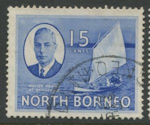 STAMP STATION PERTH North Borneo #251 KGVI Definitive Issue Used 1950