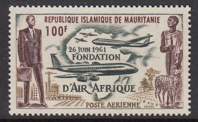 Mauritania C17 Air Afrique mnh