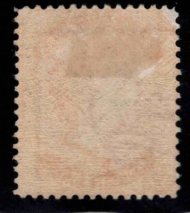 Turks Island Scott 44 MH* the 1883 Orange Brown 1p Victoria 