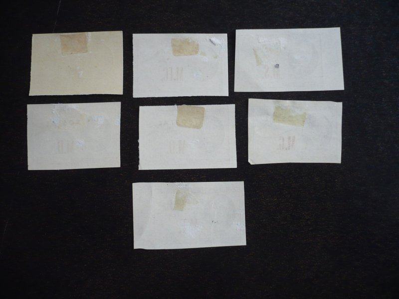 Stamps - Ecuador - Scott# Not Issued - Mint Hinged Part Set of 7 Stamps