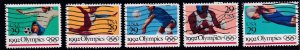 USA  1992 -  Olympics, Barcelona,   Used set # 2637-2641