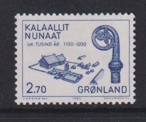 Greenland  #149  MNH  1982  staff   2.70k