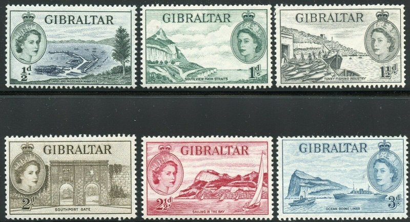 GIBRALTAR  SCOTT #132/35 MINT NEVER HINGED--SCOTT $204.25