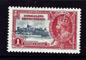 Somaliland 77 MH 1935 from KGV Sikver Jubilee