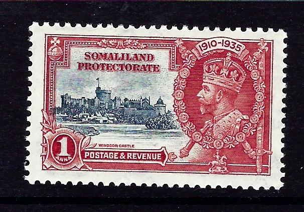 Somaliland 77 MNH 1935 KGV Silver Jubilee