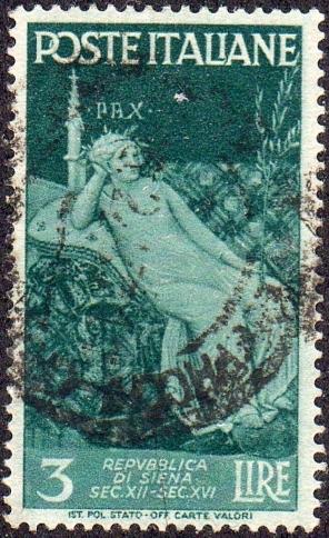 Italy 480 - Used - 3L Peace (1946)