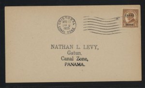 Canal Zone 72 Pre-FDC of Apr. 13, 1925, The Official FDC was April 15th, ECV $75-100 +