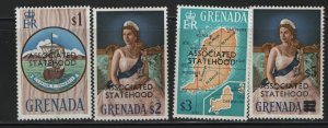 GRENADA   258-261   MINT HINGED  HIGH VALUES