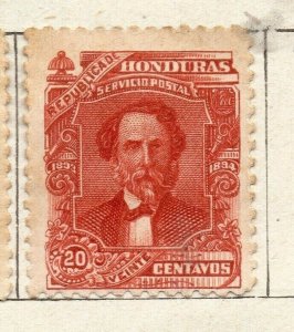 Honduras 1893 Early Issue Fine Mint Hinged 20c. NW-173828