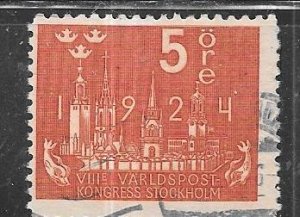 Sweden #197 5o   (U) CV $3.50