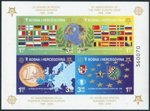 Bosnia & Herzegovina 529e imperf,MNH. EUROPA CEPT-2006.Europa stamps 50th Ann.
