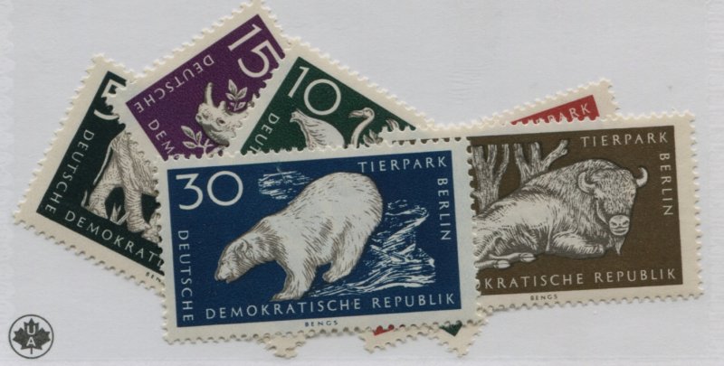 GERMANY DDR  317-22  MNH