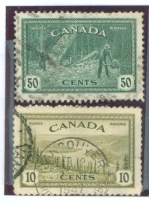 Canada #269/272 Used Single