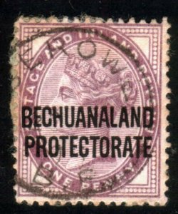 BECHUANALAND QV 1d opt SEROWE cds..........................................51593