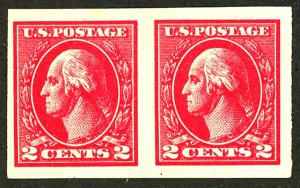 U.S. #534 MINT PAIR OG LH