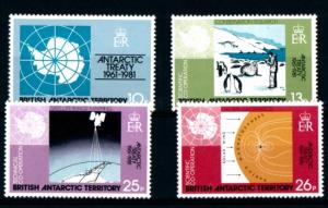 BRITISH ANTARCTIC TERRITORY - 20th Aniv of Antarctic Treaty - MNH