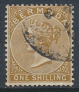 Bermuda  SG 29 SC# 25a Used Yellow Brown 1893 issue  see details & scans