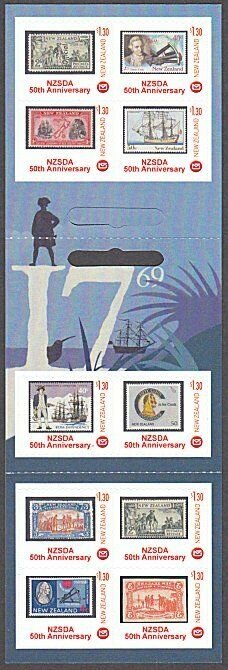 NEW ZEALAND 2019 NZSDA Capt Cook $13 CAL booklet - only 250 printed........D867b