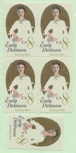 US #1436, MNH, Blk/4 + 1
