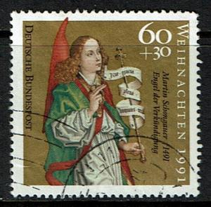 Germany Scott B720 Used - Christmas - 1991