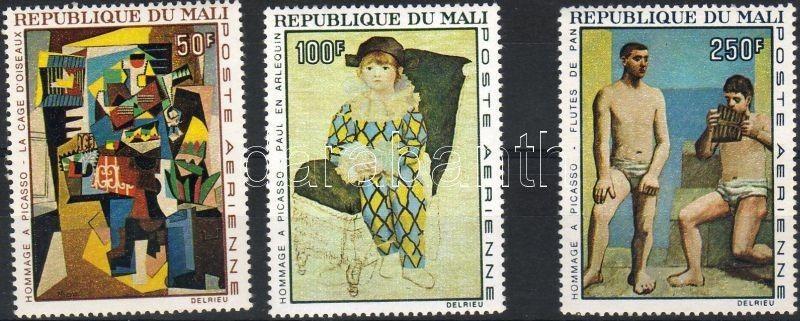 Mali stamp Picasso paintings set 1967 MNH Mi 146-148 WS30150