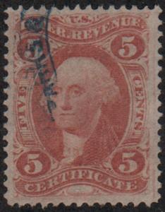 MALACK R24c XF-SUPERB, nice blue cancel, SELECT! w6413