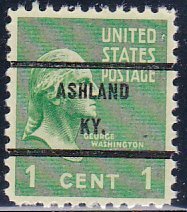 Precancel - Ashland, KY PSS 804-71 - Better Bureau Issue