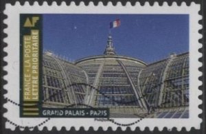 France 5594 (used) architectural heritage: Grand Palais, Paris (2019)