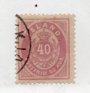 Iceland - Sc#  18 Used        -        Lot 0324021