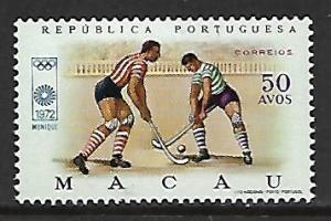 MACAO  426 MNH HOCKEY ISSUE 1972