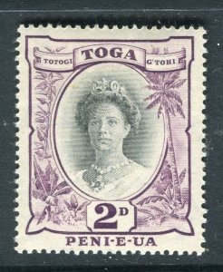 TOGA; 1940s early GVI Royal Pictorial issue Mint hinged Shade of 2d. value