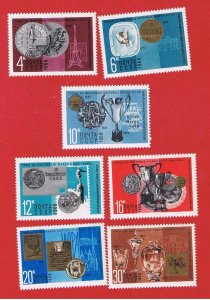 Russia #3534-3540  MVFLH OG  Awards  ree S/H