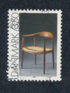 Denmark 1991 Scott  942 used -  Chair by Hans Wegner