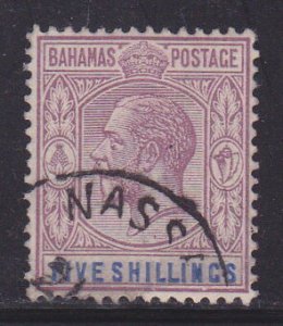 Bahamas 83 light cancel nice color scv $ 85 ! see pic !