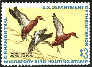 U.S. #RW38 MINT VF OG NH