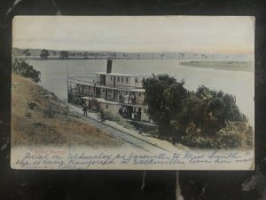 1928 Millicent Australia Picture Postcard Cover River Murray