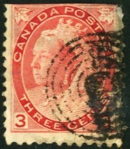 CANADA #78, USED FAULT, 1898, CAN203