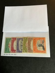 Stamps Pakistan-Bahawalpur Scott 01-6 hinged