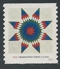 US Cat # 5099, Star Quilt, Used*-