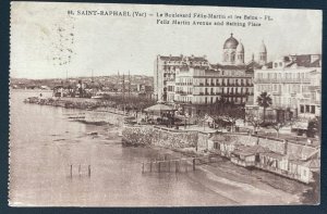 1925 Alexandria Egypt Paquebot RPPC Postcard Cover To  England St Raphael