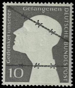 Germany 1953,Sc.#697 MNH, Prisoner behind barbed wire