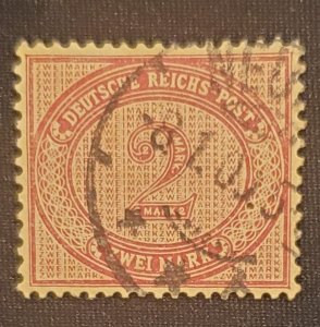 Germany 36, Cat. value - $6.00, 1875